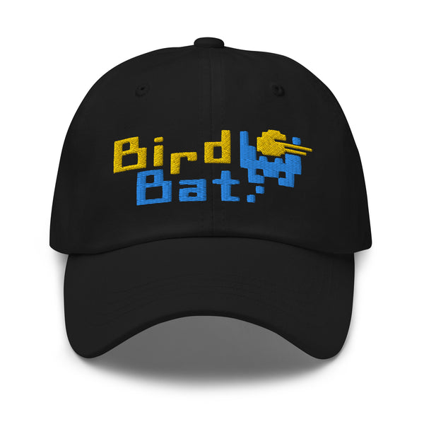 Bird Bat 8 Bit Dad Hat